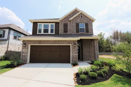 New construction Single-Family house 15502 Sunset Maple Court, Conroe, TX 77302 The Beckley- photo 1 1