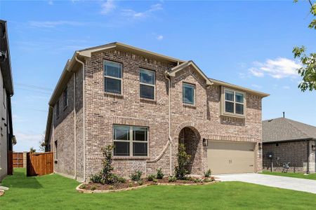 New construction Single-Family house 1408 Laurel Avenue, Aubrey, TX 76227 Woodrose- photo