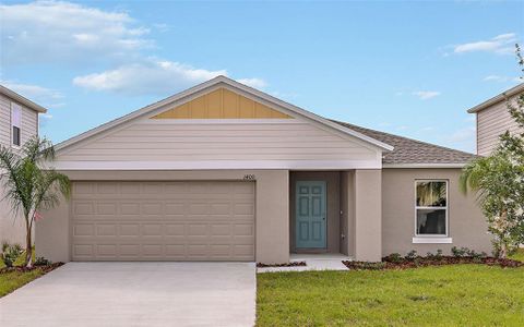New construction Single-Family house 12668 Hysmith Loop, Parrish, FL 34219 Valeria- photo 0