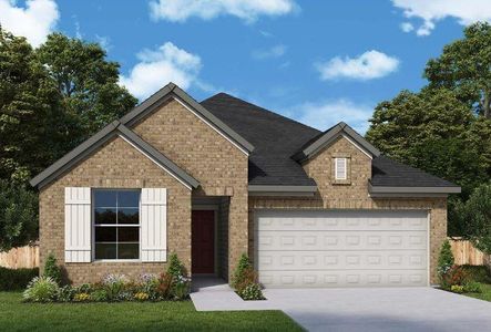 New construction Single-Family house 1327 Wicklow Forest Street, Magnolia, TX 77354 The Penmark- photo 0 0