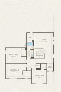 Pulte Homes, Beaumont floor plan