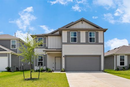 New construction Single-Family house 23915 Grass Hook Lane, Hockley, TX 77447 - photo 0 0