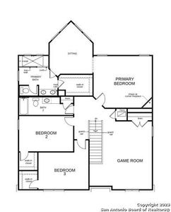New construction Single-Family house 29925 Sestra, Bulverde, TX 78163 Plan 2755- photo