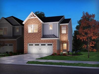 New construction Townhouse house 4249 Tin Hare Lane, Mableton, GA 30126 Bakersfield End Unit- photo 0