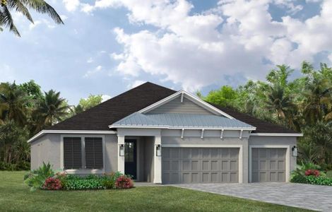 New construction Single-Family house 2298 Pangea Circle, Melbourne, FL 32940 - photo 0