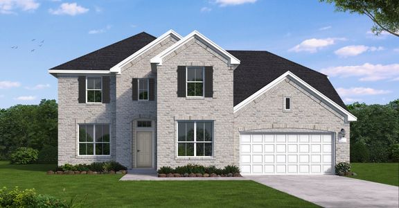 New construction Single-Family house Jefferson (2865-CV-50), 200 Westfield Street, Hutto, TX 78634 - photo