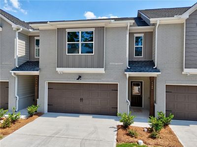 New construction Townhouse house 5480 Rock Place Court, Norcross, GA 30093 Queensland- photo 0