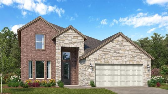 New construction Single-Family house 2019 Hyde Acres Street, League City, TX 77573 Foxglove- photo 0 0