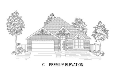 New construction Single-Family house 1882 Silver Birch Road, Waxahachie, TX 75165 Woodford 2F- photo 0