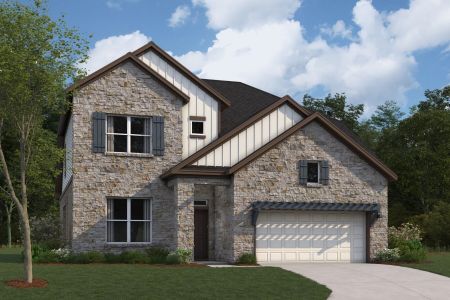New construction Single-Family house 1449 North Roger Hanks Parkway, Dripping Springs, TX 78620 Trinity II- photo 0 0