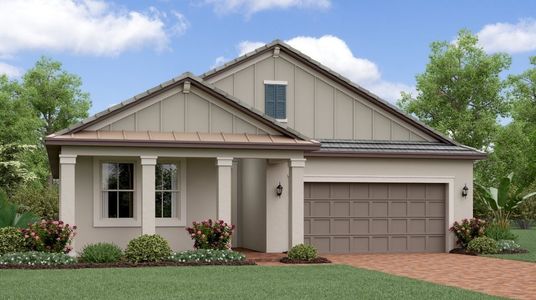 New construction Single-Family house 31800 Cannon Rush Drive, San Antonio, FL 33576 - photo 3 3