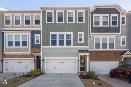 New construction Townhouse house 2207 Grants Pass Station, Apex, NC 27502 - photo 0