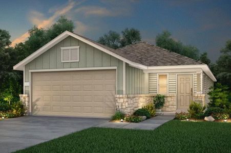 New construction Single-Family house 1001 Paradise Canyon Cv, Jarrell, TX 76537 - photo 0