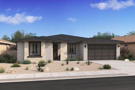 New construction Single-Family house NWC Bowling Rd & Hatman Rd, Maricopa, AZ 85138 - photo 50 50