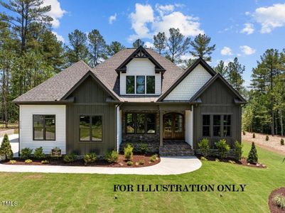 New construction Single-Family house 60 Spanish Oak Drive, Youngsville, NC 27596 - photo 0