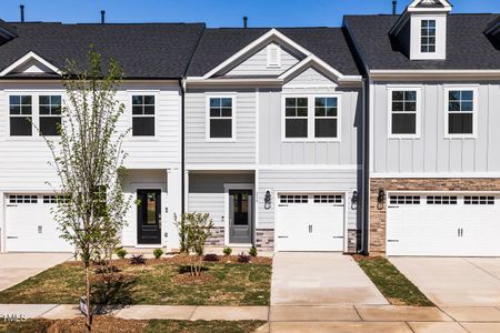 New construction Townhouse house 218 Sweetbay Tree Drive, Wendell, NC 27591 Magnolia- photo 1 1