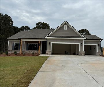 New construction Single-Family house 1090 Red Oak Boulevard, Loganville, GA 30052 Carson- photo 0