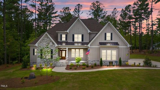 New construction Single-Family house 3910 Sage Court, Wake Forest, NC 27587 - photo 1 1