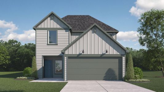 New construction Single-Family house The Nicole, 431 Frogmore Loop, Uhland, TX 78640 - photo