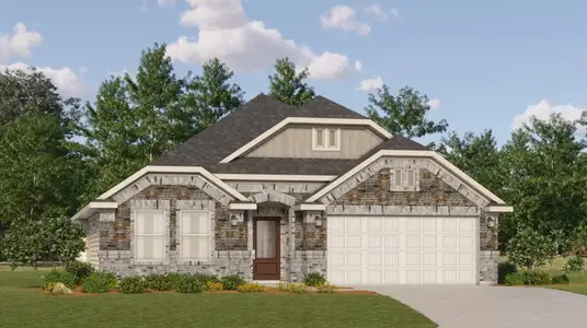 New construction Single-Family house 5830 Musquiz Ridge, Seguin, TX 78155 Rosso- photo 0 0
