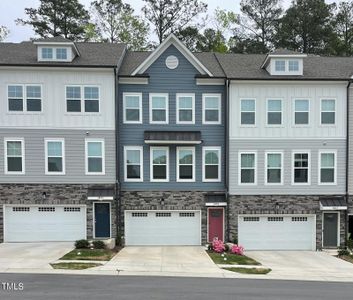 New construction Townhouse house 1835 Fahey Drive, Apex, NC 27502 - photo 0 0