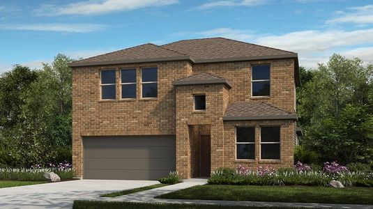 New construction Single-Family house 14752 Blanco Bistro Street, Fort Worth, TX 76052 Verbena- photo 0