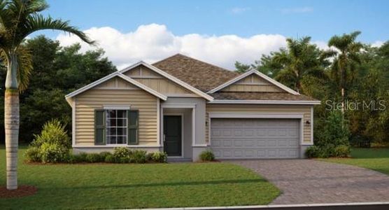 New construction Single-Family house 3079 Park Vale Road, Saint Cloud, FL 34771 Aspen- photo 0