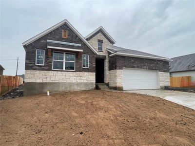 New construction Single-Family house 107 Bosco Rd, Hutto, TX 78634 Harris Homeplan- photo 2 2