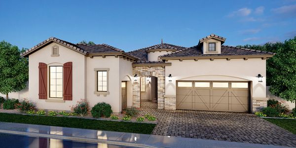 New construction Single-Family house Residence Twelve, East McKellips Road, Mesa, AZ 85207 - photo