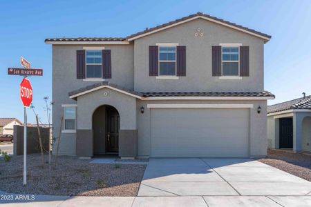 New construction Single-Family house 36379 W San Alvarez Avenue, Maricopa, AZ 85138 - photo 0