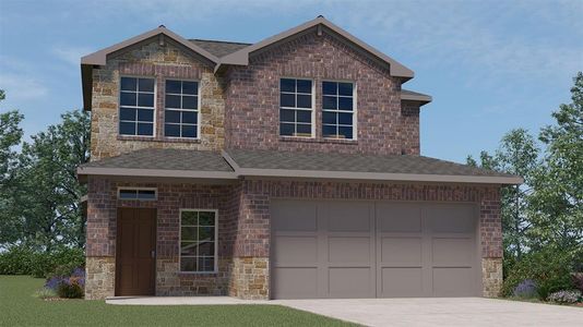 New construction Single-Family house 612 Cozy Greens, Lavon, TX 75166 X30F Florence - photo 0