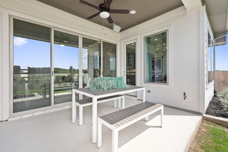 New construction Single-Family house 109 Old Woods Road, Liberty Hill, TX 78642 Meridian- photo 29 29
