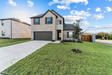 New construction Single-Family house 512 Ridgewood Drive, Van Alstyne, TX 75495 Ellerdale DEF- photo 1 1