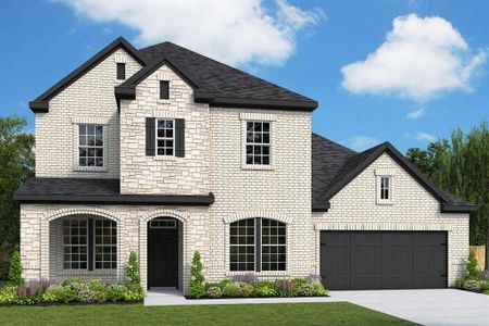 New construction Single-Family house 32217 Yaupon Bramble Lane, Conroe, TX 77385 The Hillmont- photo 0