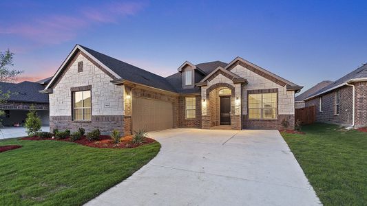 New construction Single-Family house Mission J, 821 Hat Creek Drive, Midlothian, TX 76065 - photo