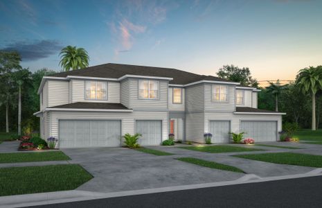 New construction Townhouse house Marigold, 4511 Cypress Cay Way, Kissimmee, FL 34746 - photo