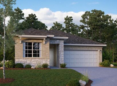 New construction Single-Family house 32227 River Birch Lane, Waller, TX 77484 Travis Homeplan- photo 0