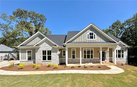 New construction Single-Family house 31 Cedar Gate Lane, Kingston, GA 30145 Huntleigh- photo 0