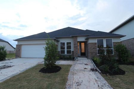 New construction Single-Family house 7615 Laurel Bloom Lane, Katy, TX 77493 Jade- photo 0