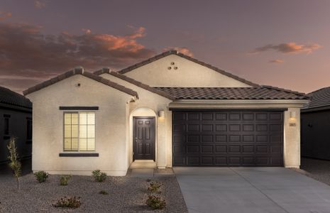 New construction Single-Family house 5056 S 251St Drive, Buckeye, AZ 85326 Lavender- photo 0