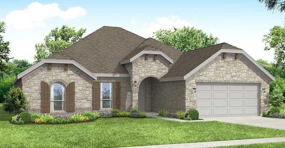 New construction Single-Family house 1009 Moss Grove Trail, Justin, TX 76247 Cromwell- photo 0 0