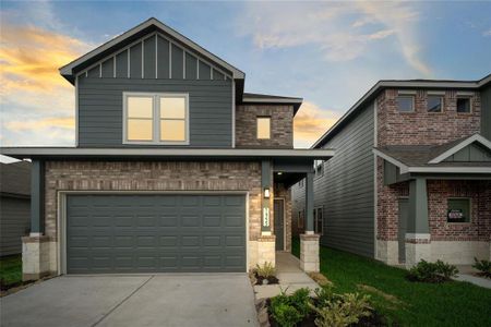 New construction Single-Family house 14111 Mellow Pine Court, Houston, TX 77032 Brayden- photo 0