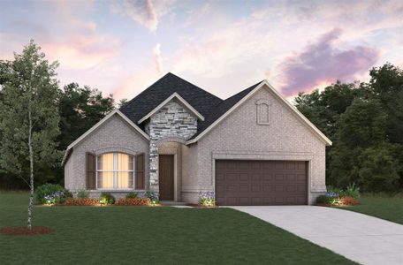 New construction Single-Family house 15707 Rosemary Hill Lane, Conroe, TX 77302 Cameron- photo 0