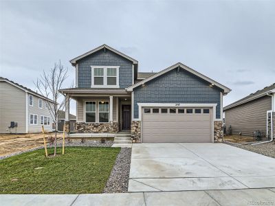 New construction Single-Family house 283 Jacobs Way, Lochbuie, CO 80603 Pearl- photo 0 0