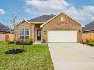 New construction Single-Family house 2409 Abbot Brook Drive, Iowa Colony, TX 77583 The Aintree- photo 0