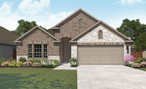 New construction Single-Family house 5018 Field Sparrow Lane, Rosenberg, TX 77471 Premier Series - Beech- photo 0