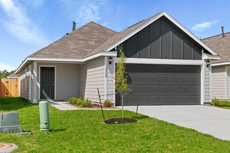 New construction Single-Family house 13840 Green Heron Way, Splendora, TX 77372 Grove- photo 1 1