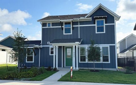 New construction Single-Family house 9407 Hamadryas Dr, Austin, TX 78744 Allen- photo 0