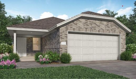 New construction Single-Family house 17806 Pemswood Drive, Hockley, TX 77447 Chestnut II- photo 0