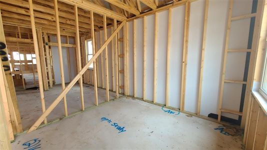 New construction Single-Family house 922 Palo Brea Loop, Hutto, TX 78634 Livingston Homeplan- photo 26 26